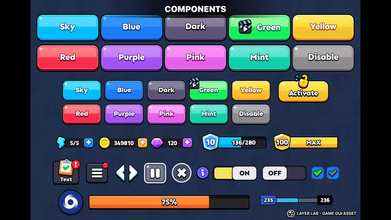 GUI Pro - Super Casual
