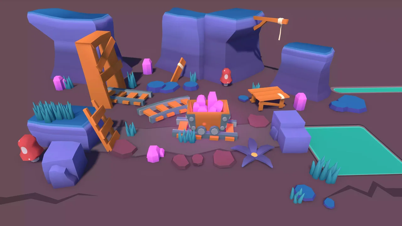 Battle Arena - Cartoon Assets