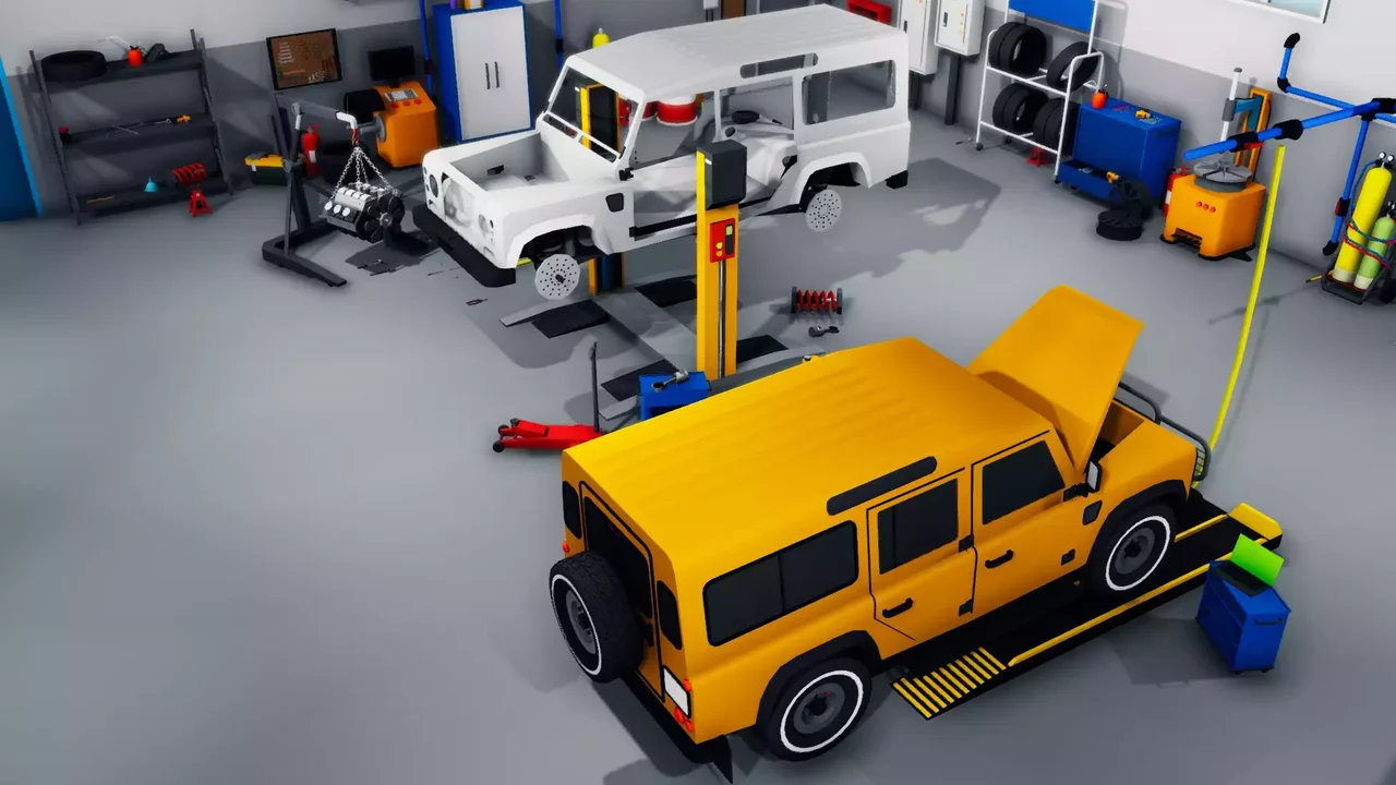 Megapoly.Art - Mechanic Shop Pack