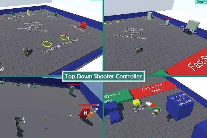 Top Down Shooter Controller