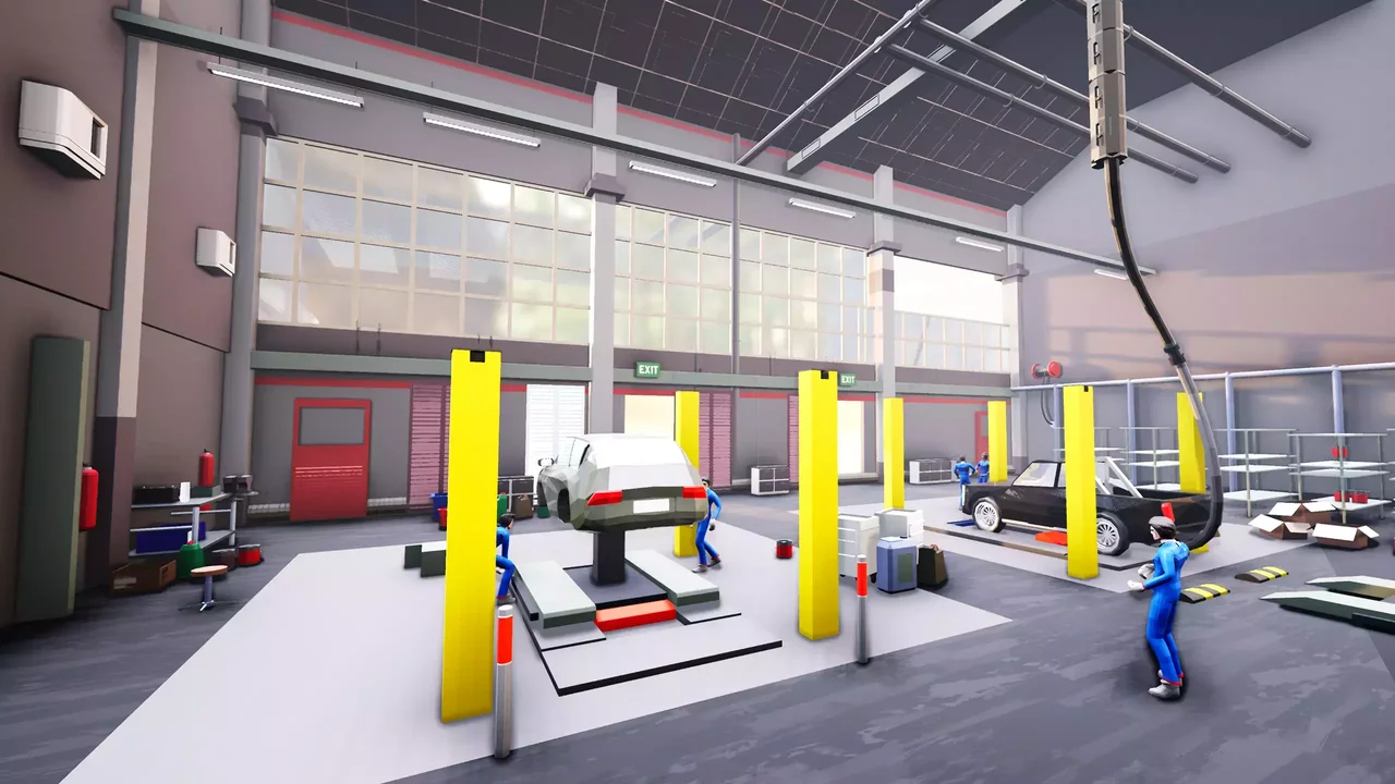 Garage Environment Pack - Low Poly