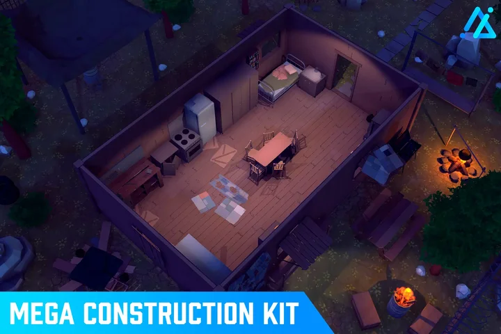 POLY - Mega Survival Construction Kit (Unity)