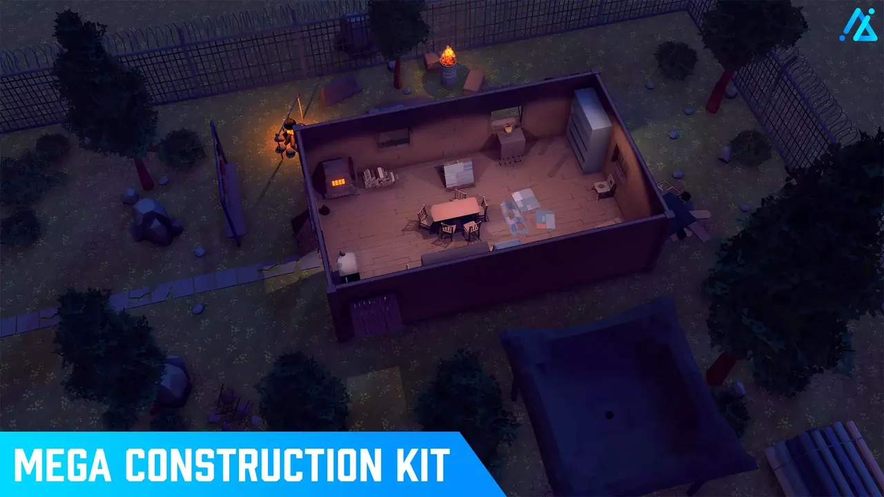 POLY - Mega Survival Construction Kit (Unity)