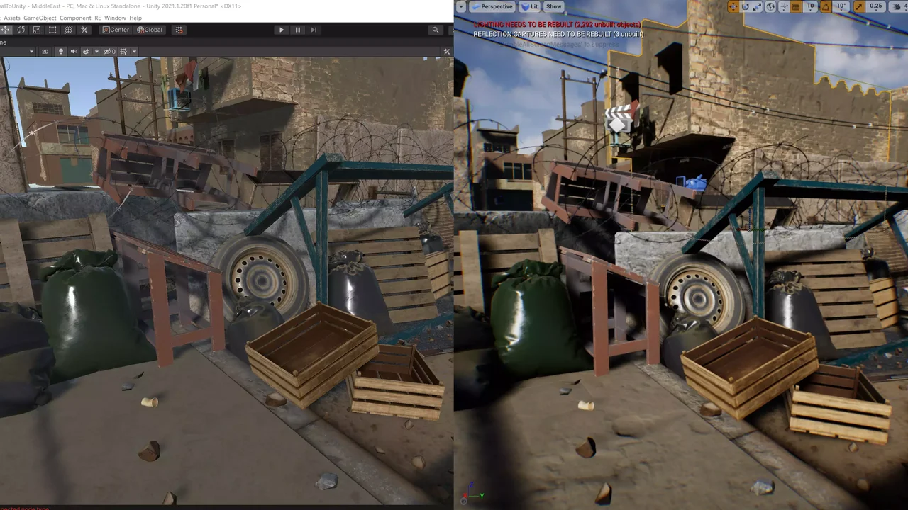 Exporter for Unreal to Unity 2024