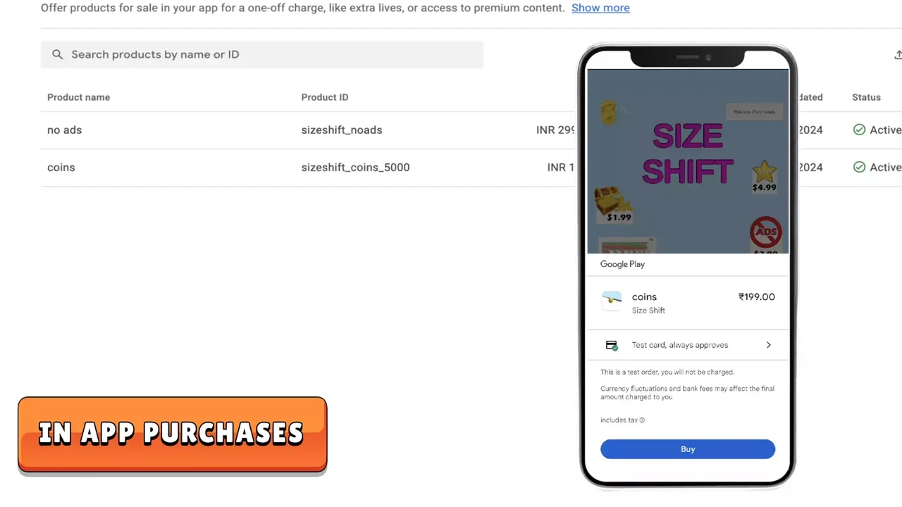 Mobile Monetization Pro: Ads, IAP(In App Purchase) & More