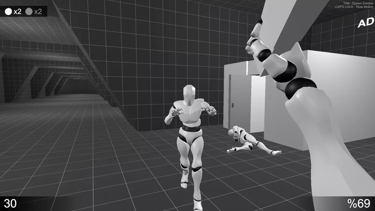 Zombie Shooter Prototype for Playmaker