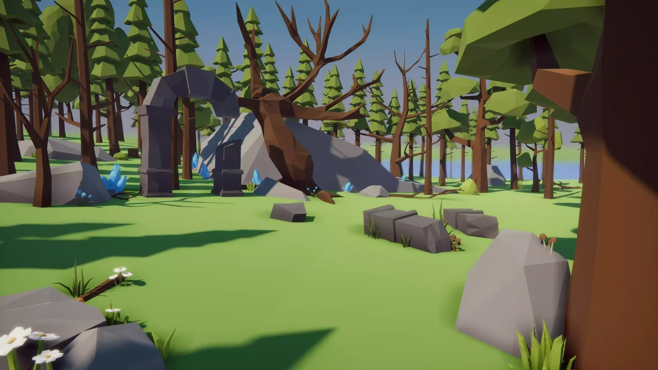 Low-Poly Nature Pack