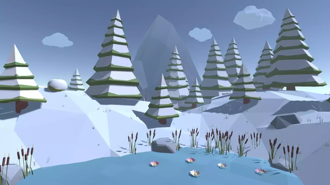 Low Poly Vegetation & Forest Pack