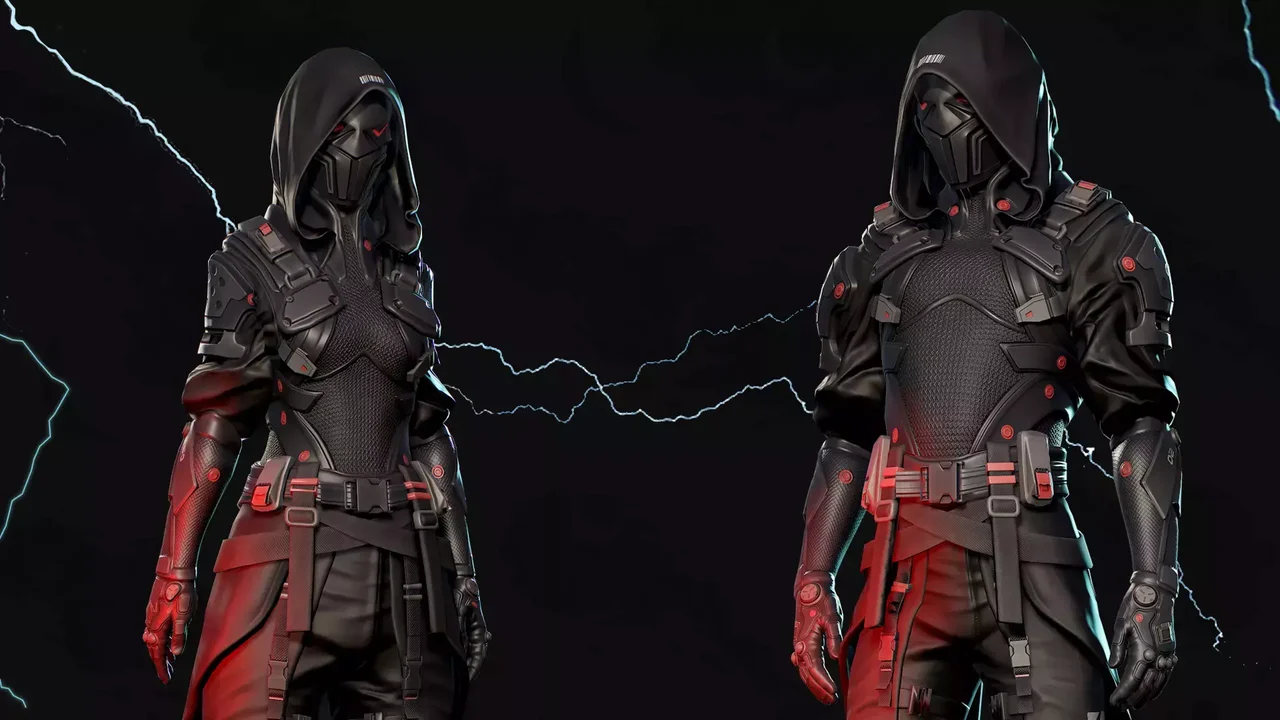 Stellar Rogue: Sci-Fi Characters