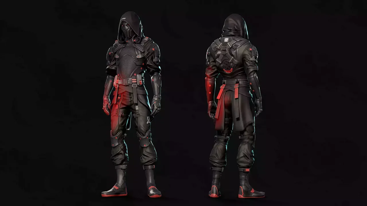Stellar Rogue: Sci-Fi Characters
