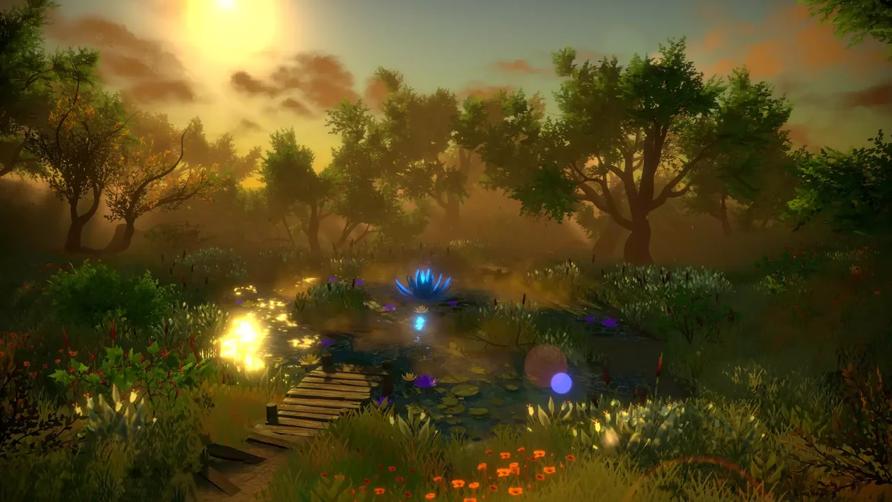 Fantasy Environment - Summer Pond