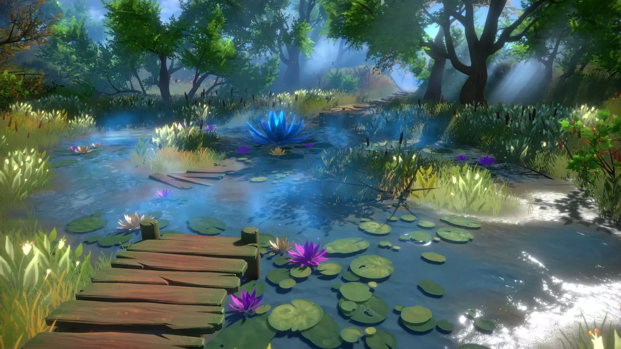 Fantasy Environment - Summer Pond