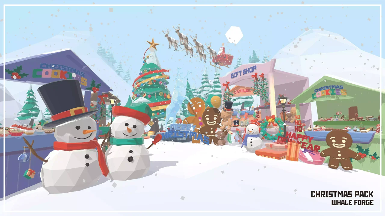 Low Poly Christmas Pack