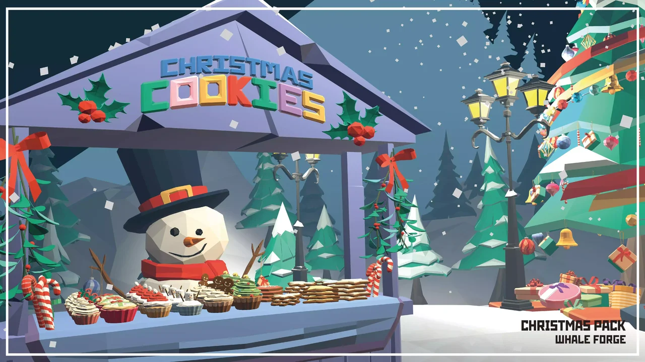 Low Poly Christmas Pack
