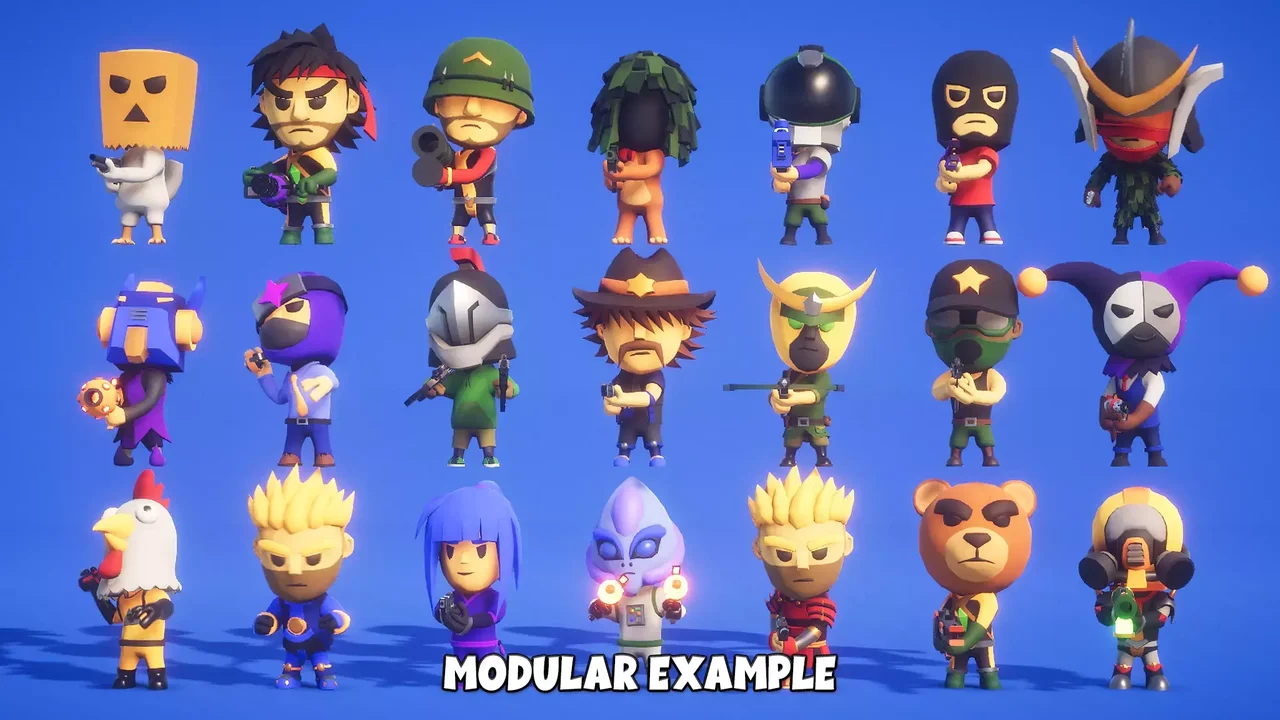 Battle Royale Hero PBR
