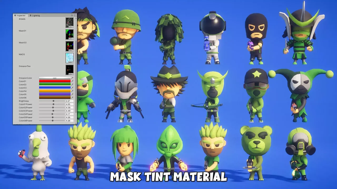 Battle Royale Hero PBR
