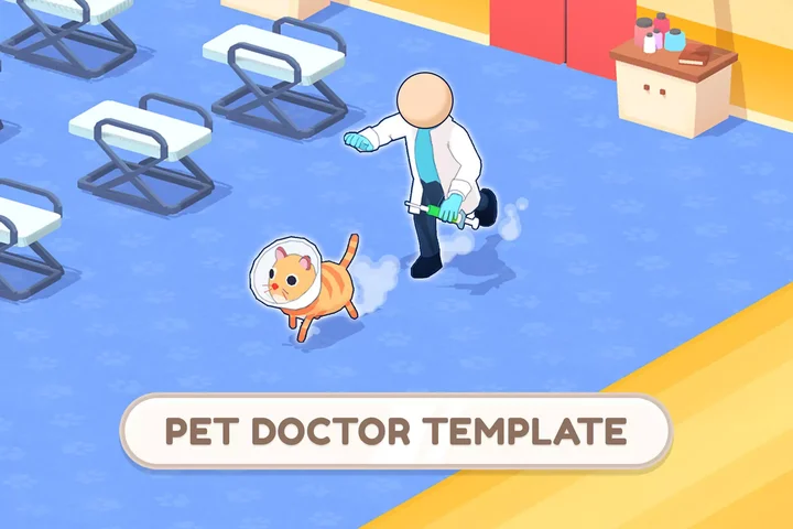 Pet Doctor | Template + Editor
