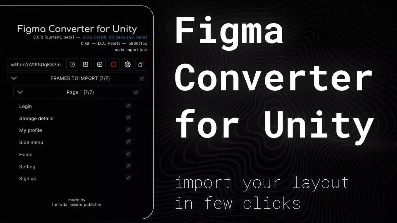 Figma Converter for Unity