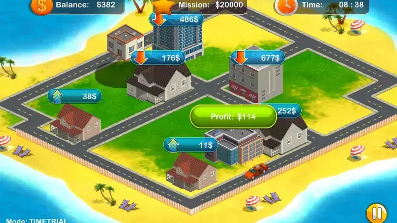 Real Estate Tycoon! City Sim Game Kit