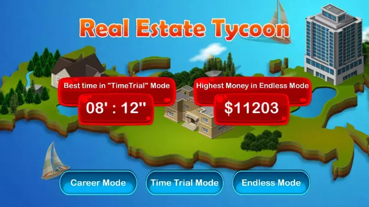 Real Estate Tycoon! City Sim Game Kit