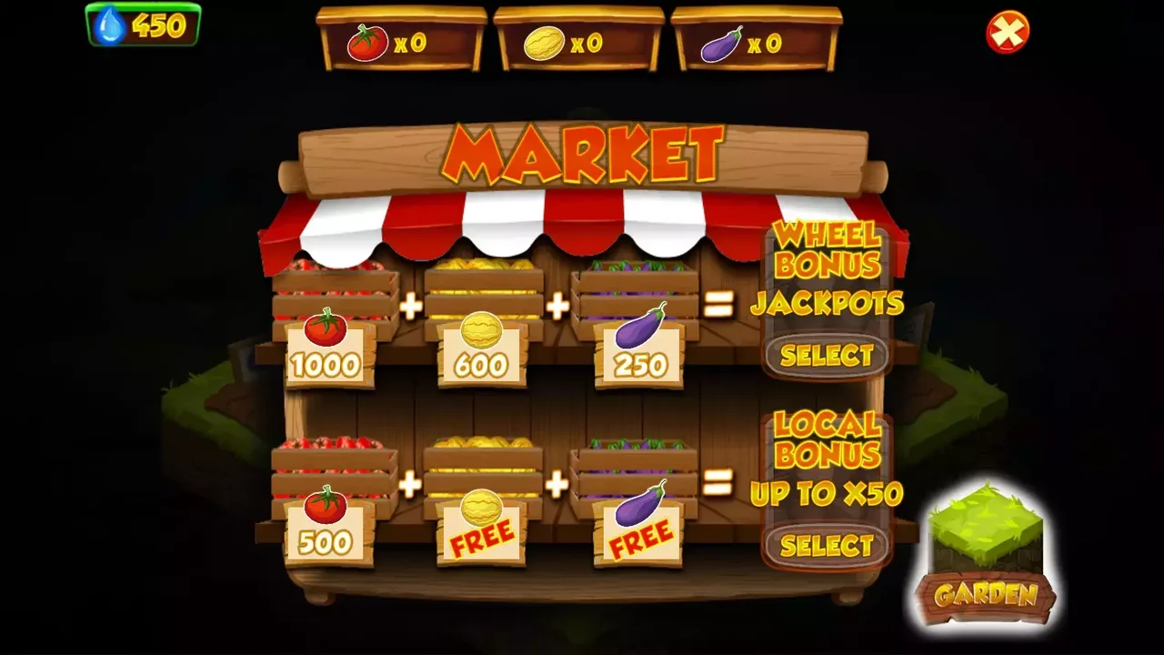 Slot Machine Garden