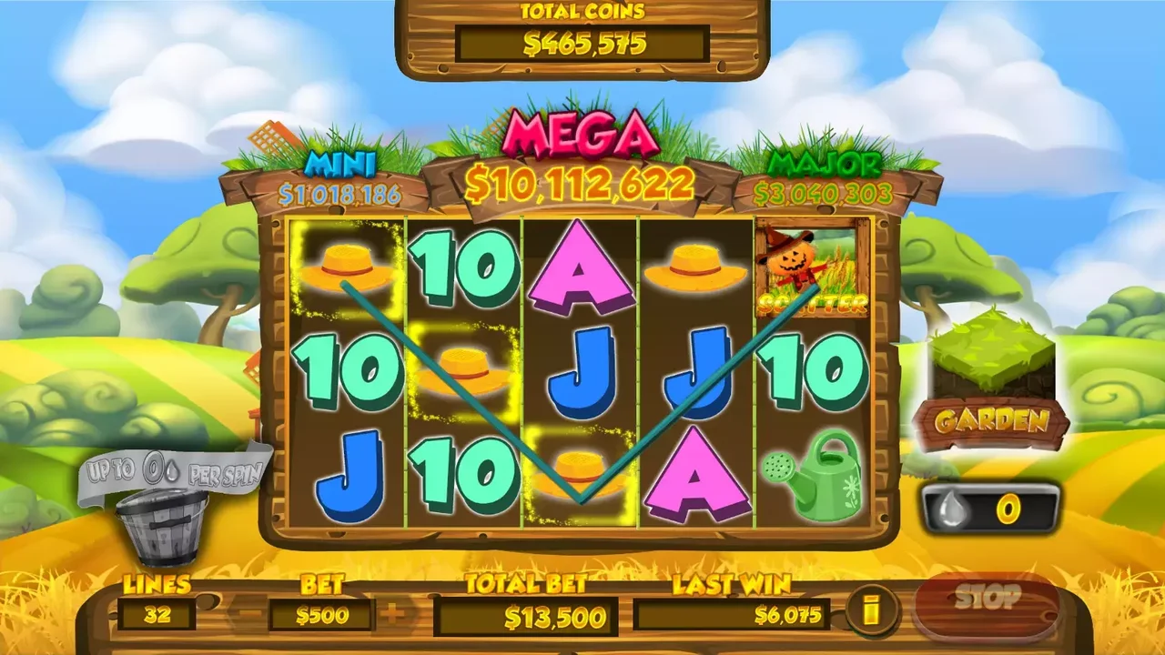 Slot Machine Garden