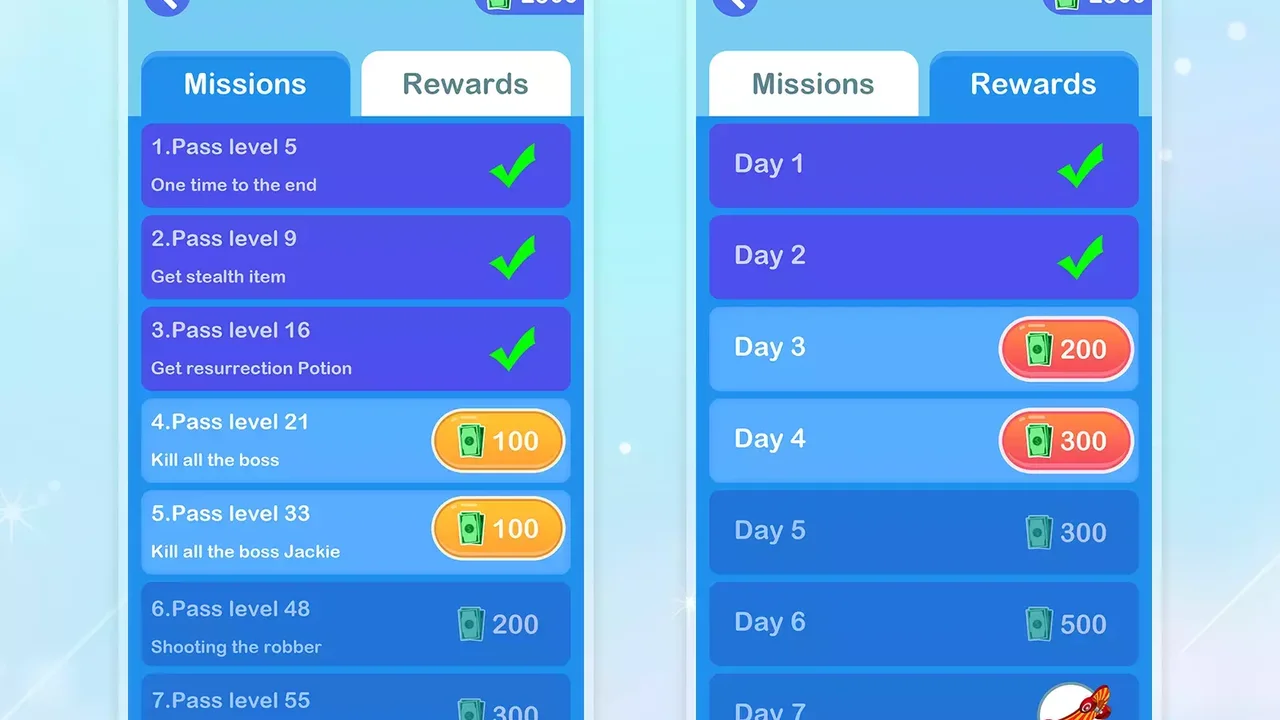 Casual Puzzle Game UI Pack