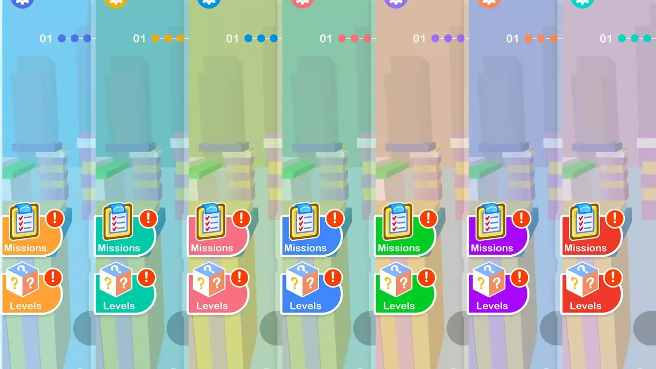 Casual Puzzle Game UI Pack