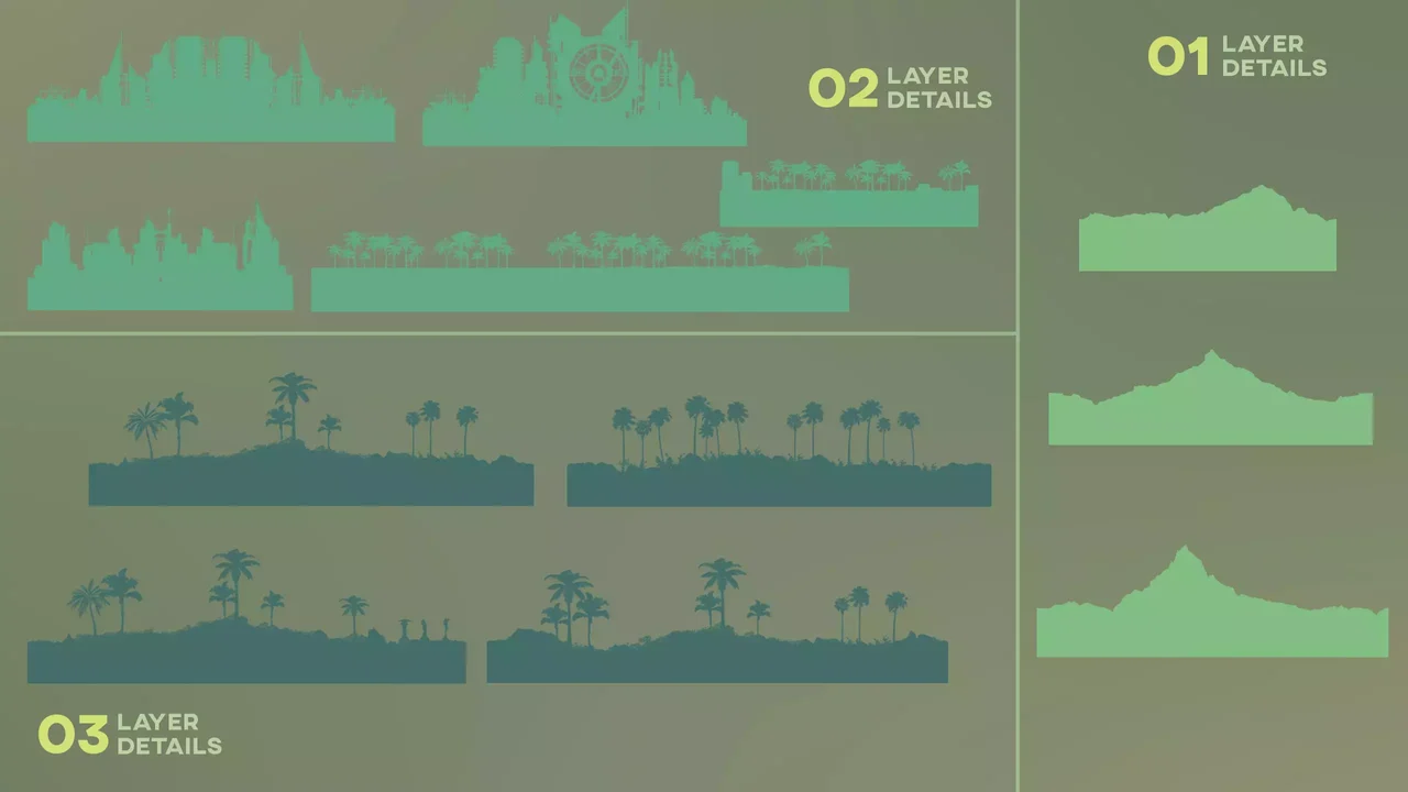 Secret Island / Jungle Landscape