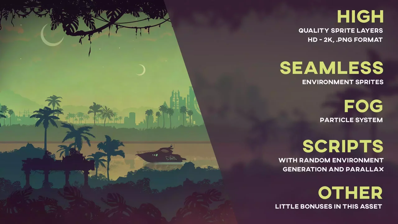 Secret Island / Jungle Landscape