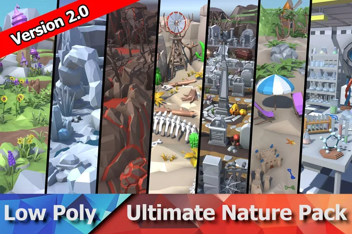 Ultimate Low Poly Nature Pack