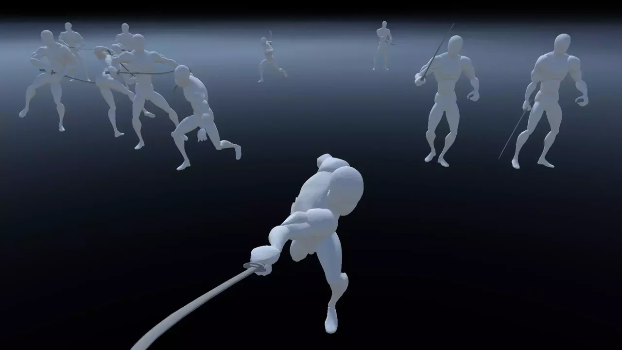 Sword sheath AnimSet
