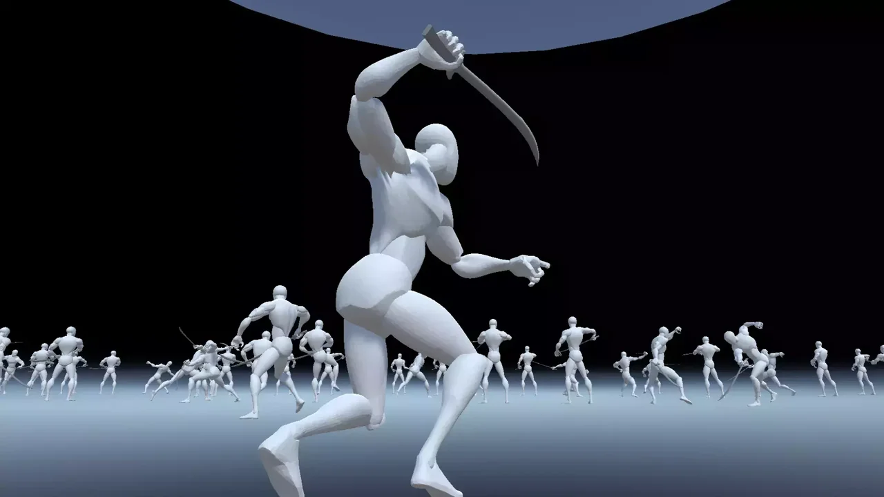 Sword sheath AnimSet