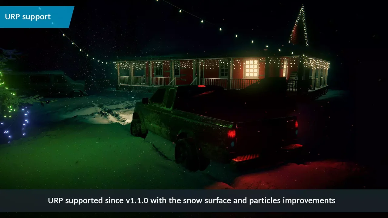 Weatherade: Snow and Rain System