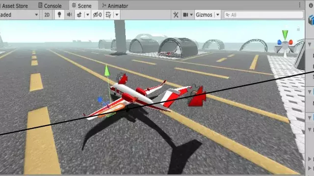 Airplane Physics Controller