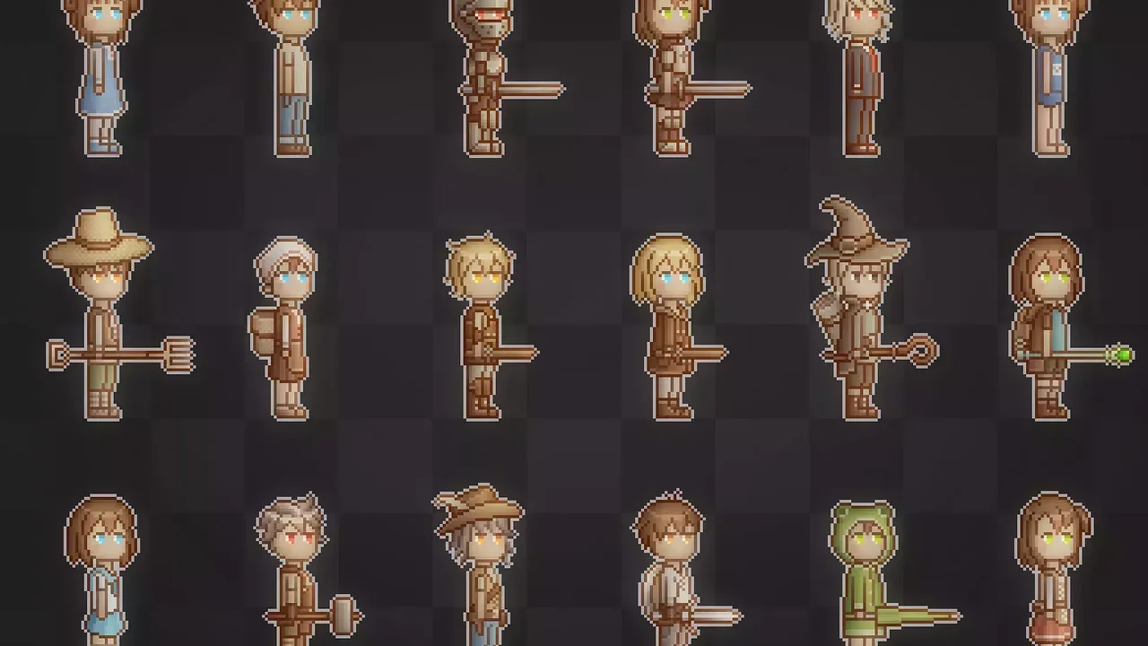 Customizable Pixel Character