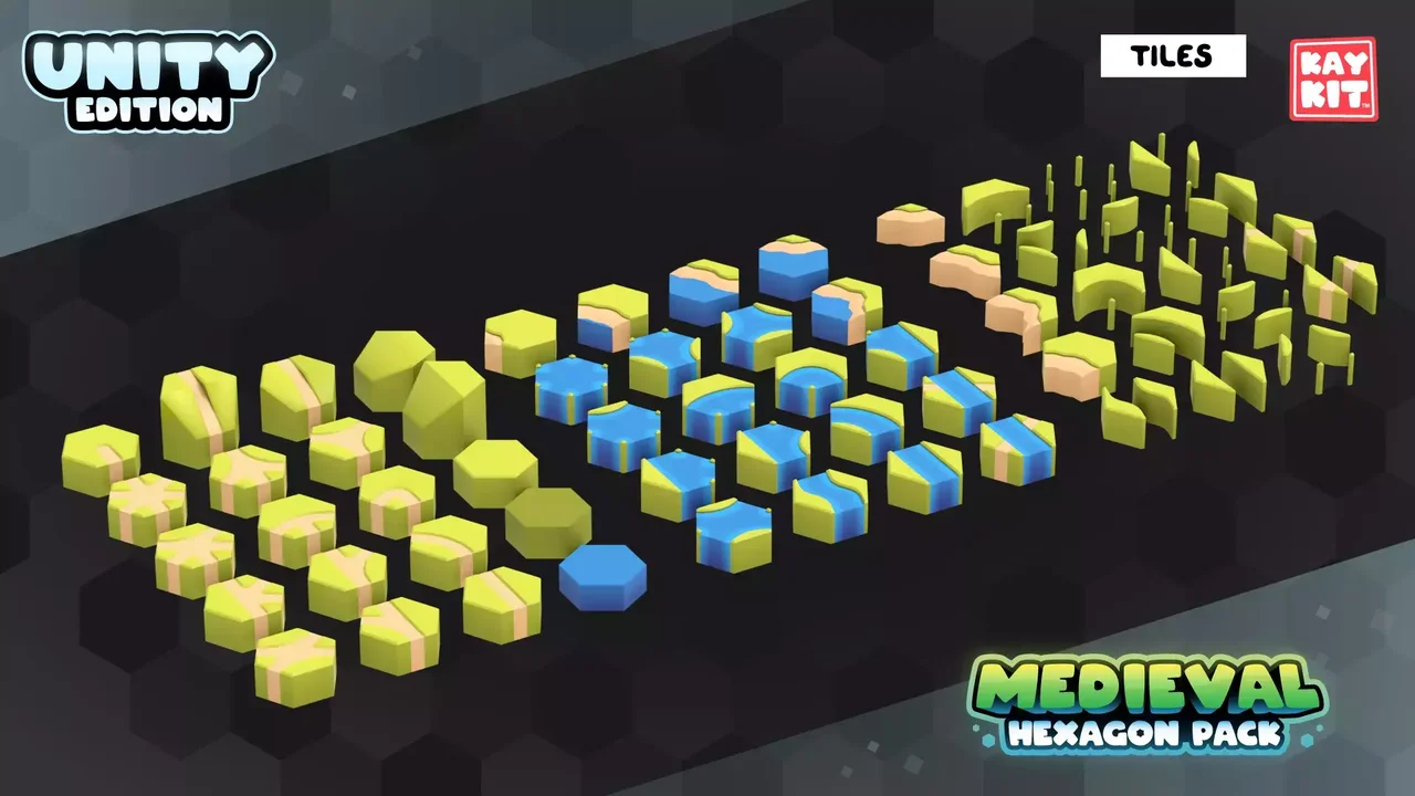 KayKit - Medieval Hexagon Pack