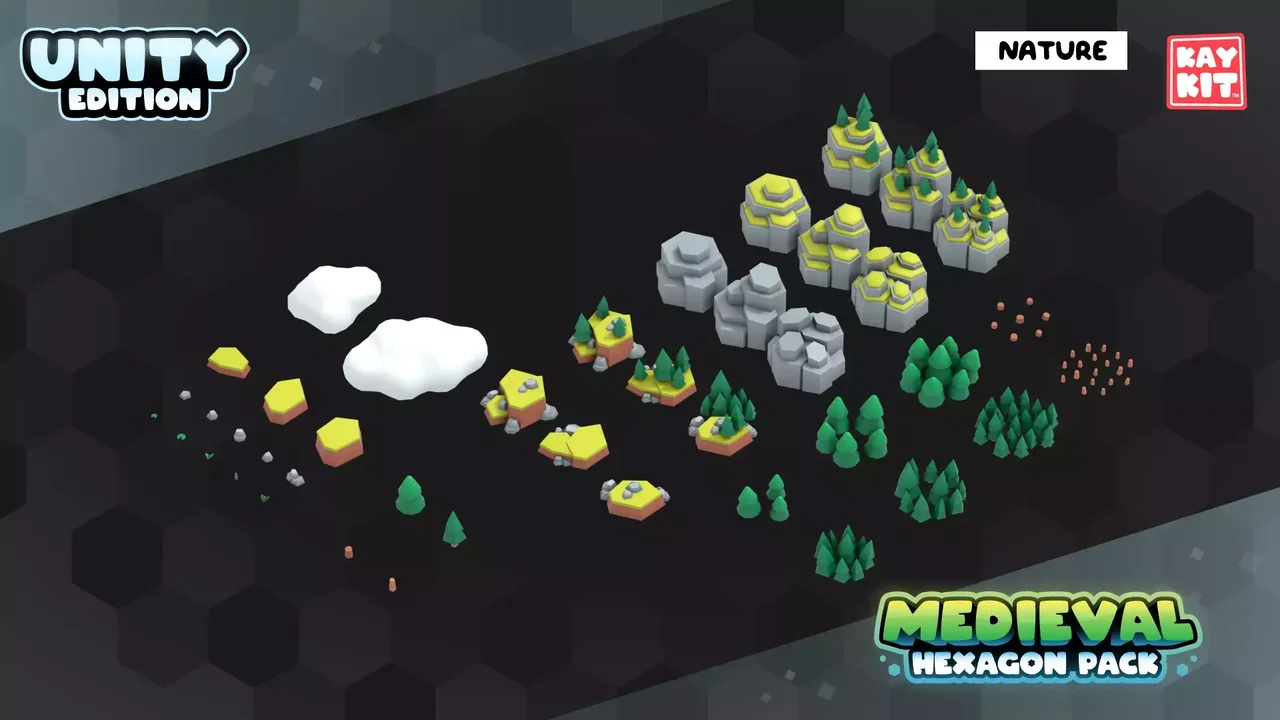 KayKit - Medieval Hexagon Pack