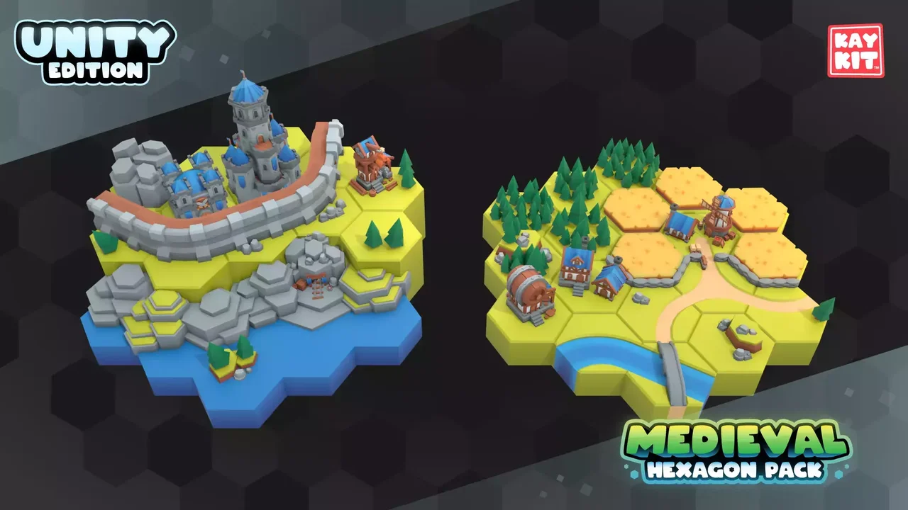 KayKit - Medieval Hexagon Pack