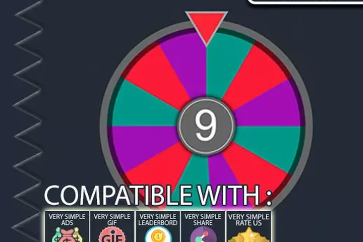 Stop The Wheel - Complete Game Template Ready For Release