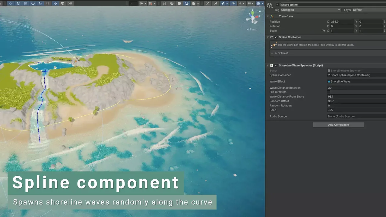 Dynamic Effects for Stylized Water 3