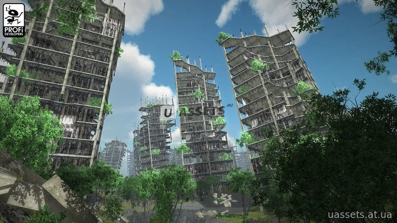 Destroyed City