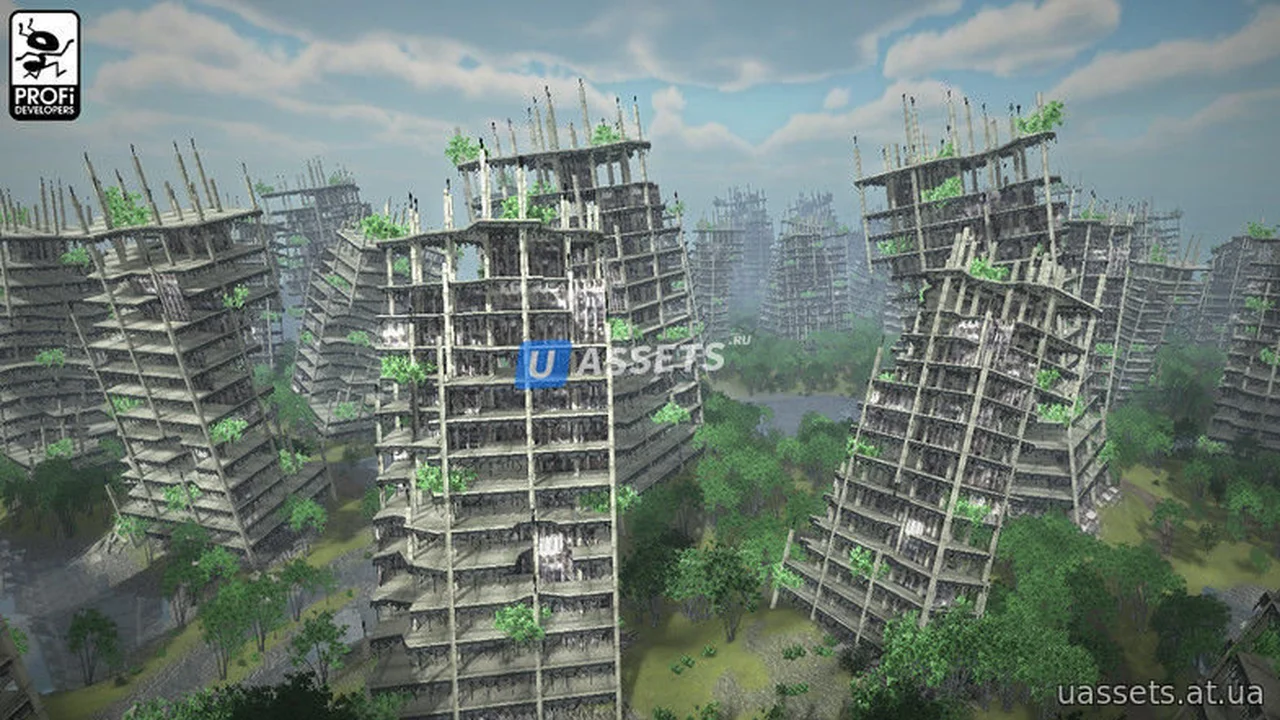 Destroyed City