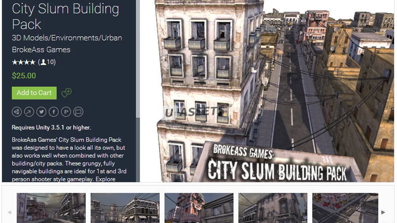 City Slum Building Pack