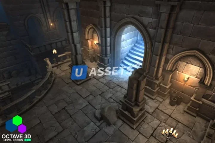 Octave3D - 3D level
