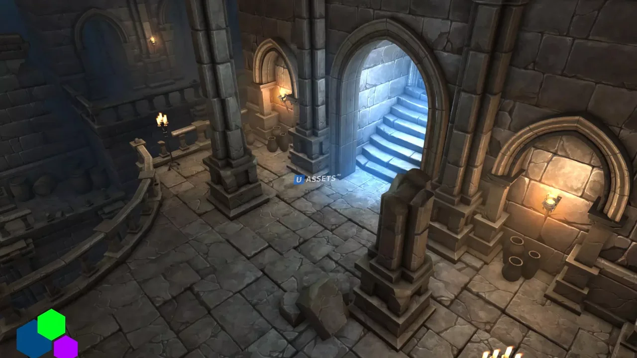Octave3D - 3D level
