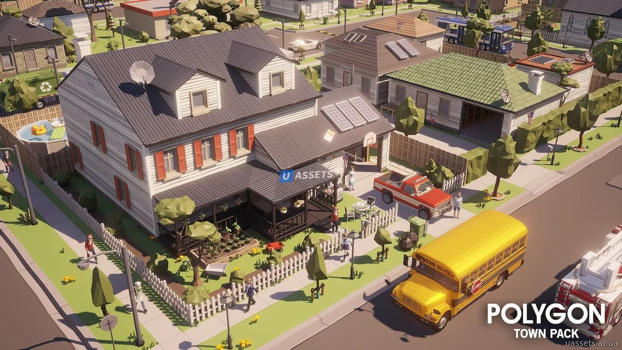 POLYGON - Town Pack