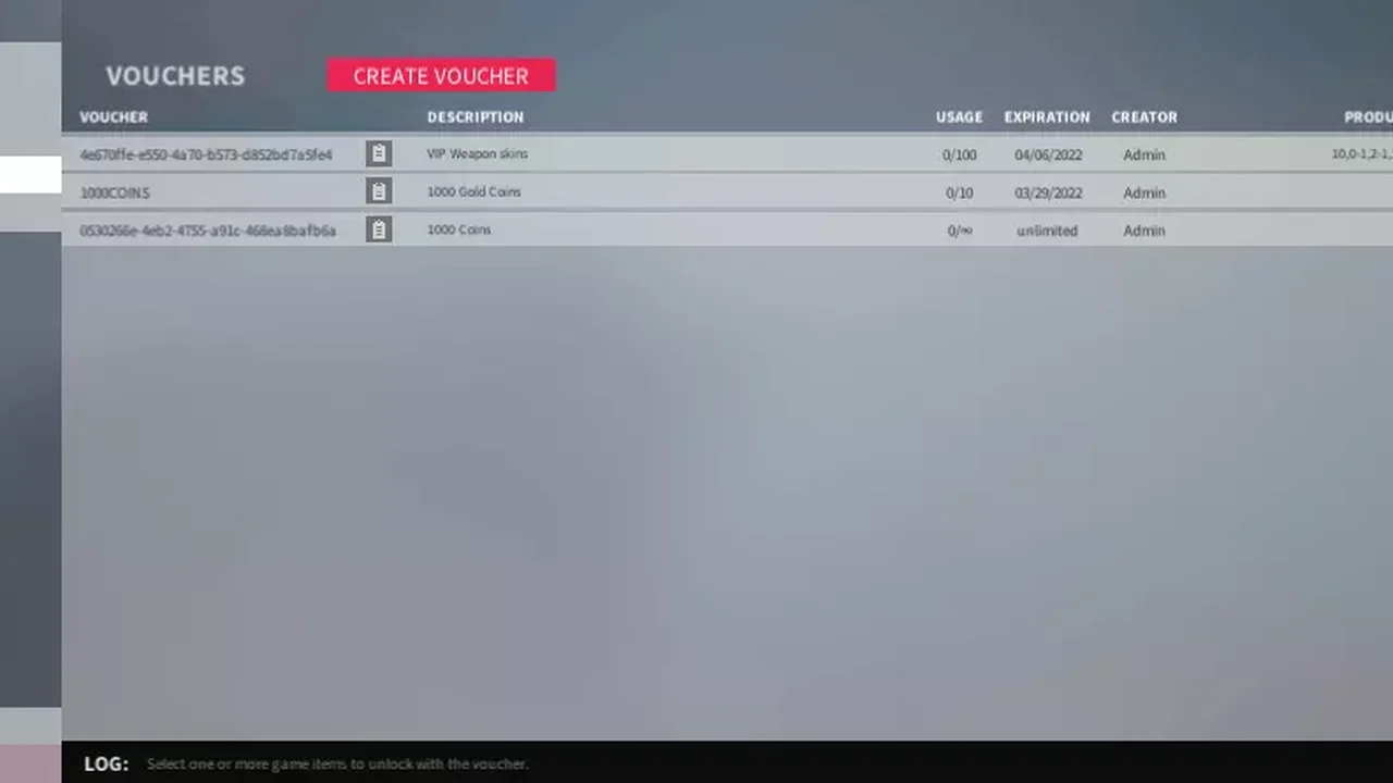 Vouchers