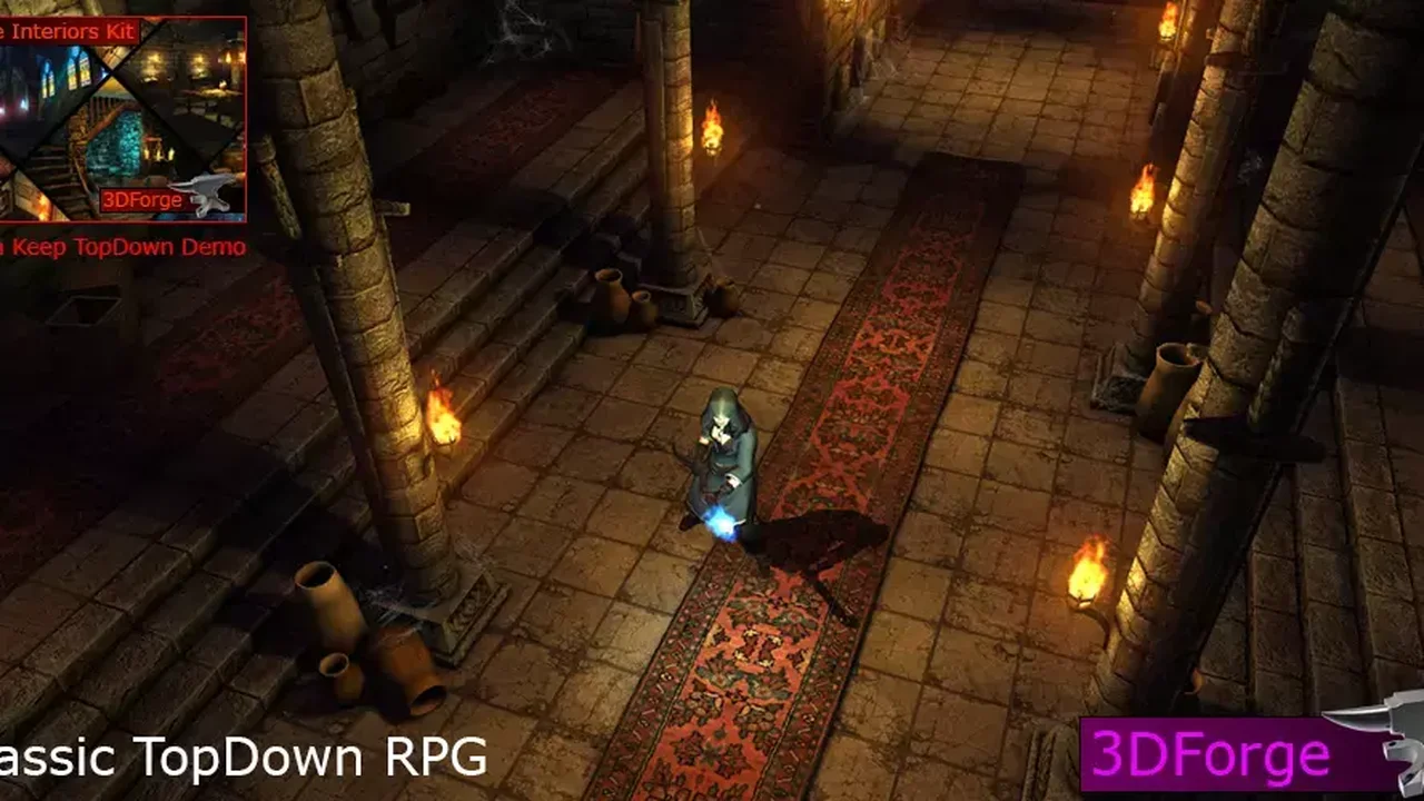 Action RPG Top Down Camera Controller