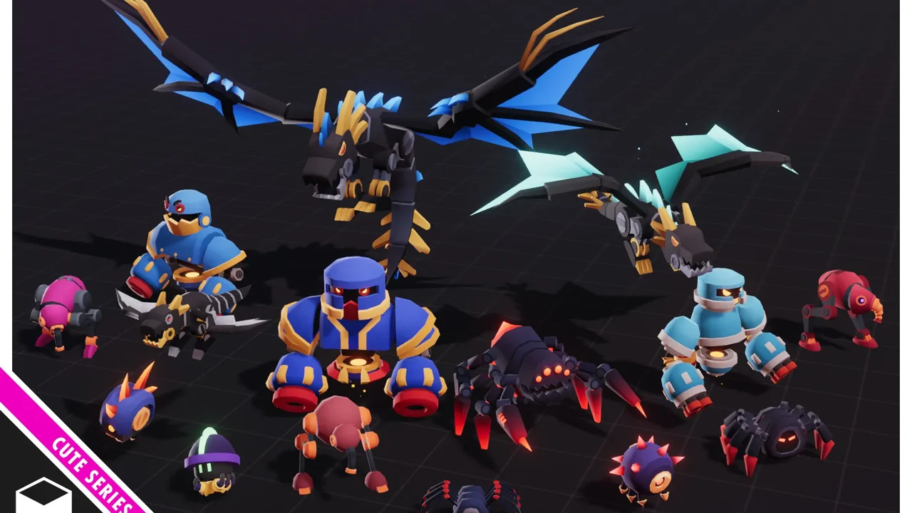 Robots Ultimate Pack 02 Cute Series